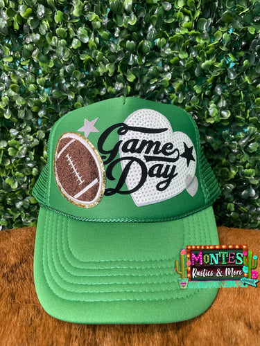 Green GAME DAY Trucker Hat