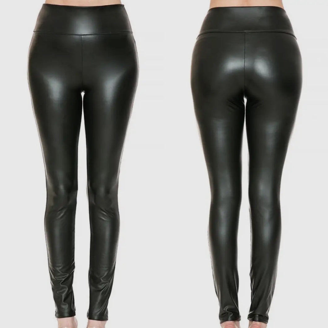 Faux Leather Leggings