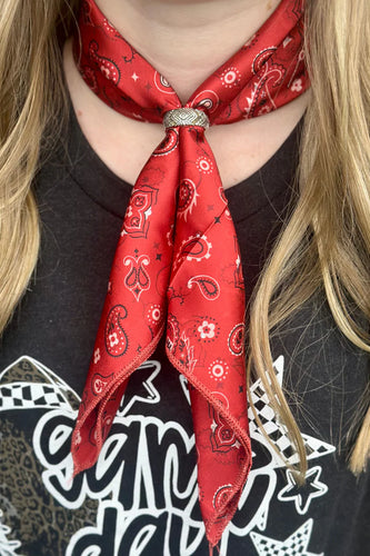 Mini Bandrana Babe Red Wildrag