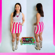 Load image into Gallery viewer, Pink High Rise Skirt