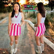 Load image into Gallery viewer, Pink High Rise Skirt