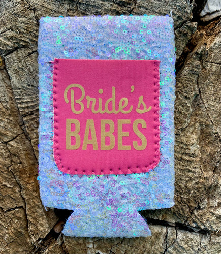 Brides Babes Slim Koozie