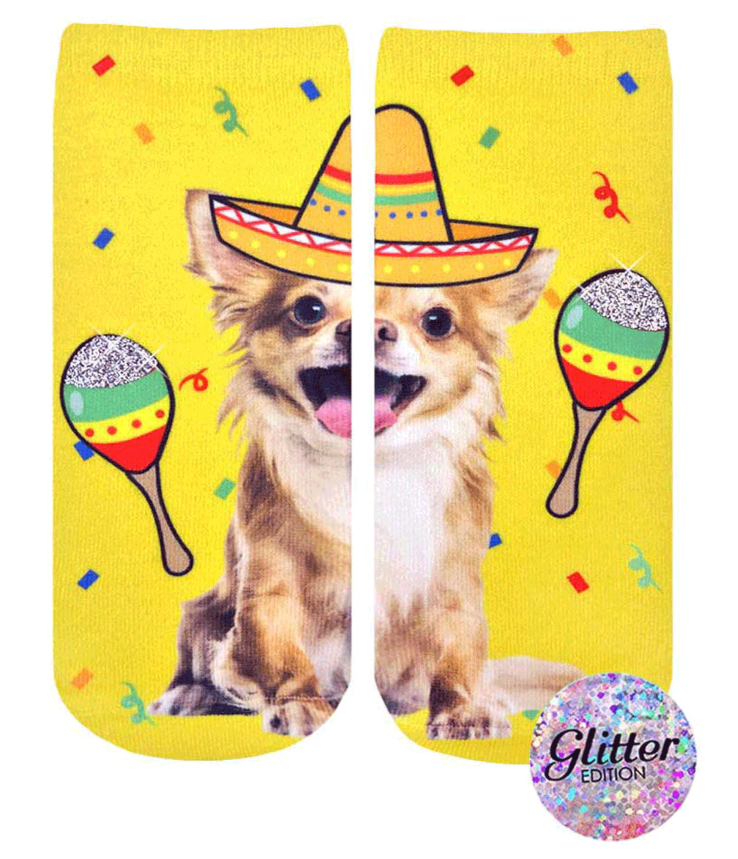 Fiesta Chihuahua Ankle Socks