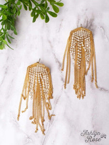 Shine All Night Gold Earrings