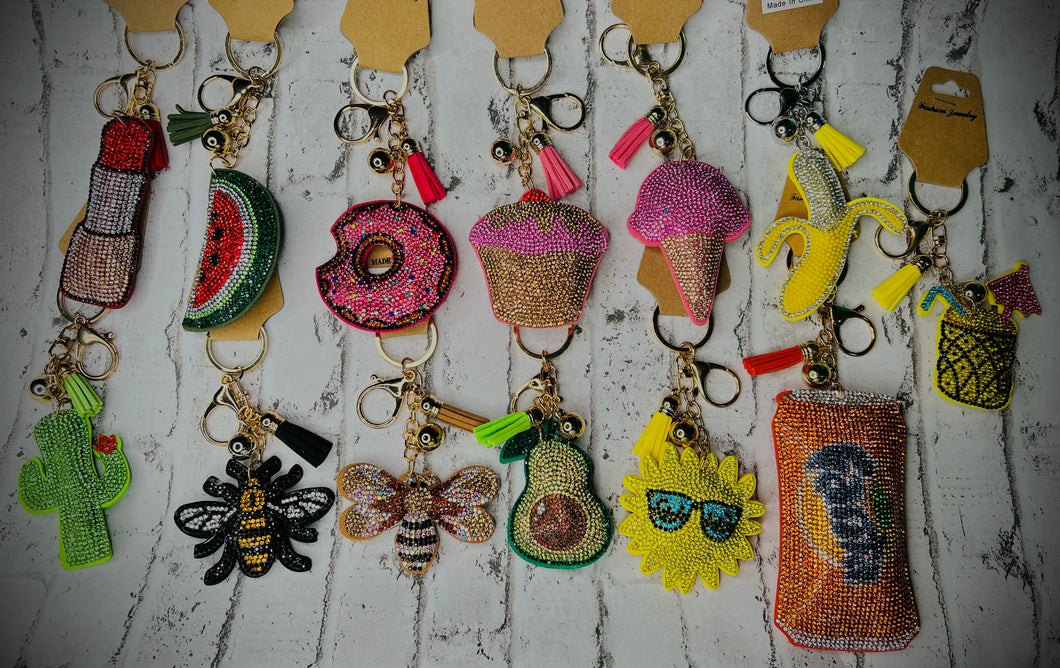 Rhinestone Keychains