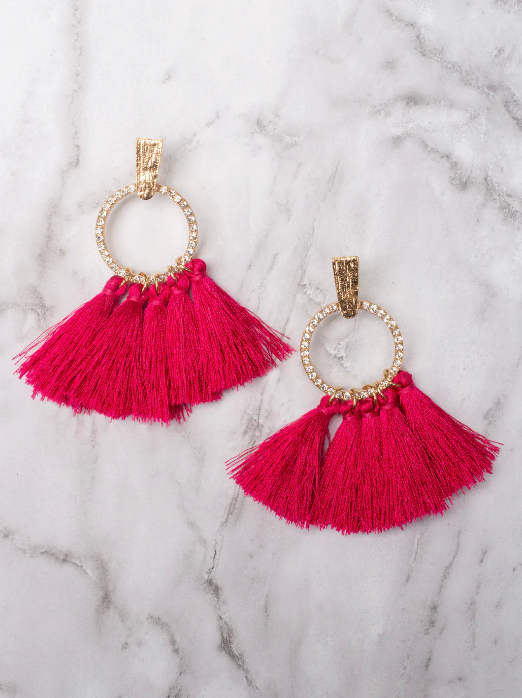 Party in LA Pink Earrings