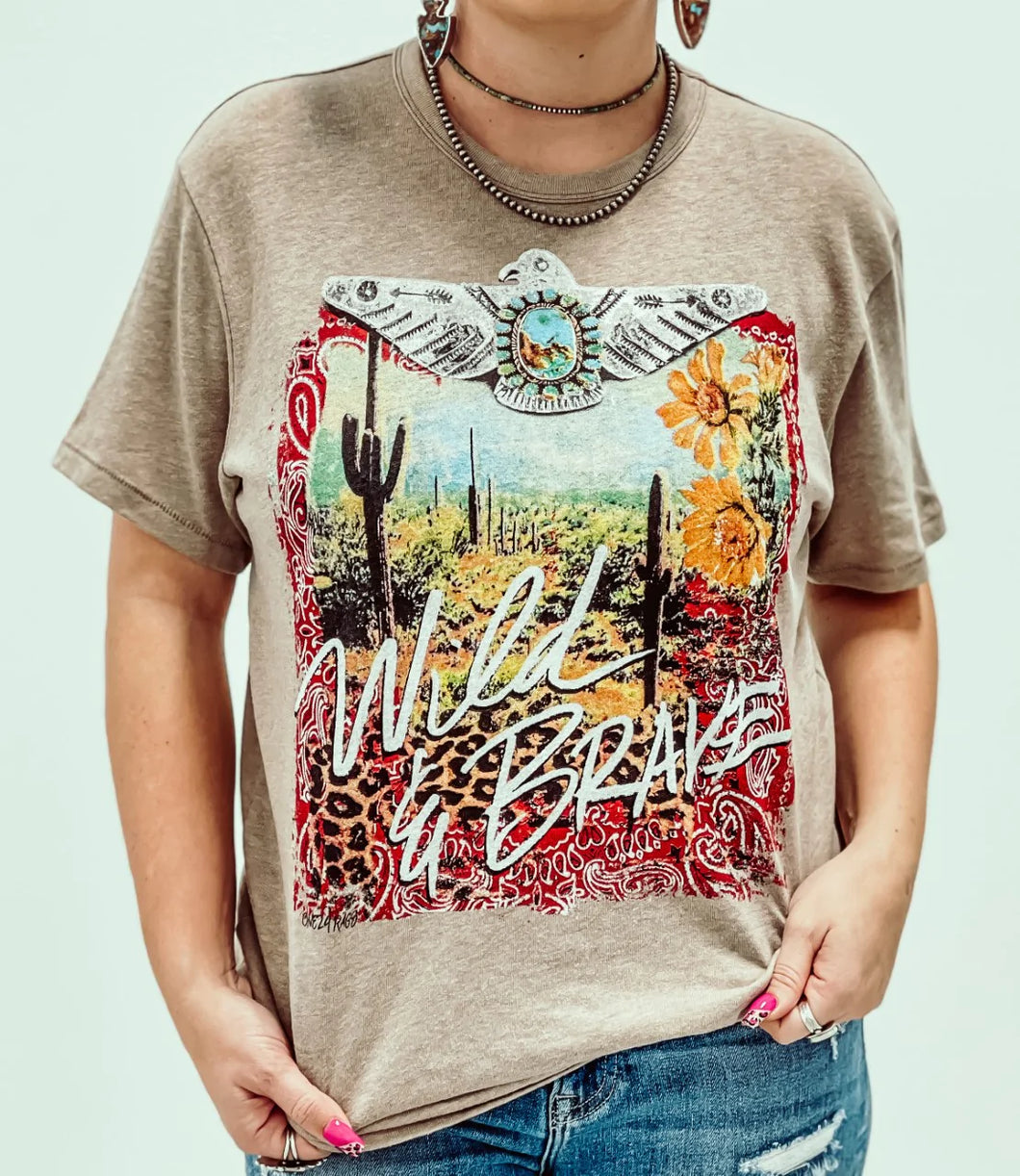 Wild & Brave Tee