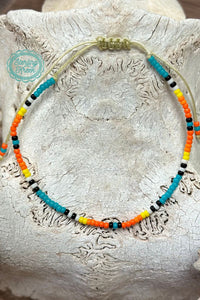 Sajara Seed Bead Turquoise Bracelet