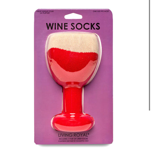 Wine 3D Socks